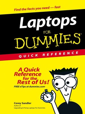 cover image of Laptops for Dummies Quick Reference